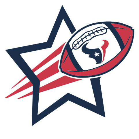 Houston Texans Football Goal Star logo iron on paper